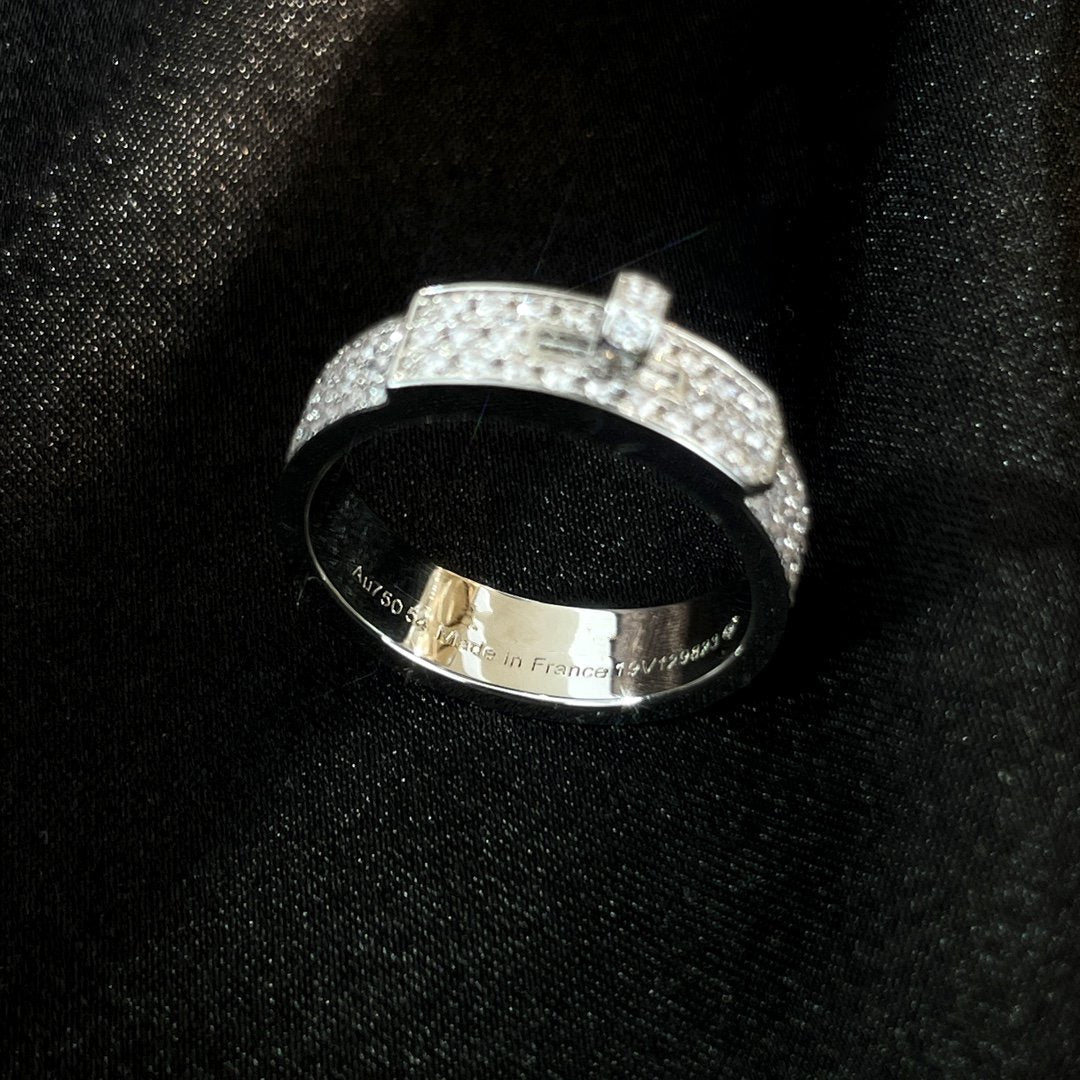 [Violet JW]KELLY SILVER DIAMOND RING