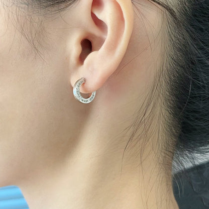 [Violet JW]LOVE DIAMOND EARRINGS