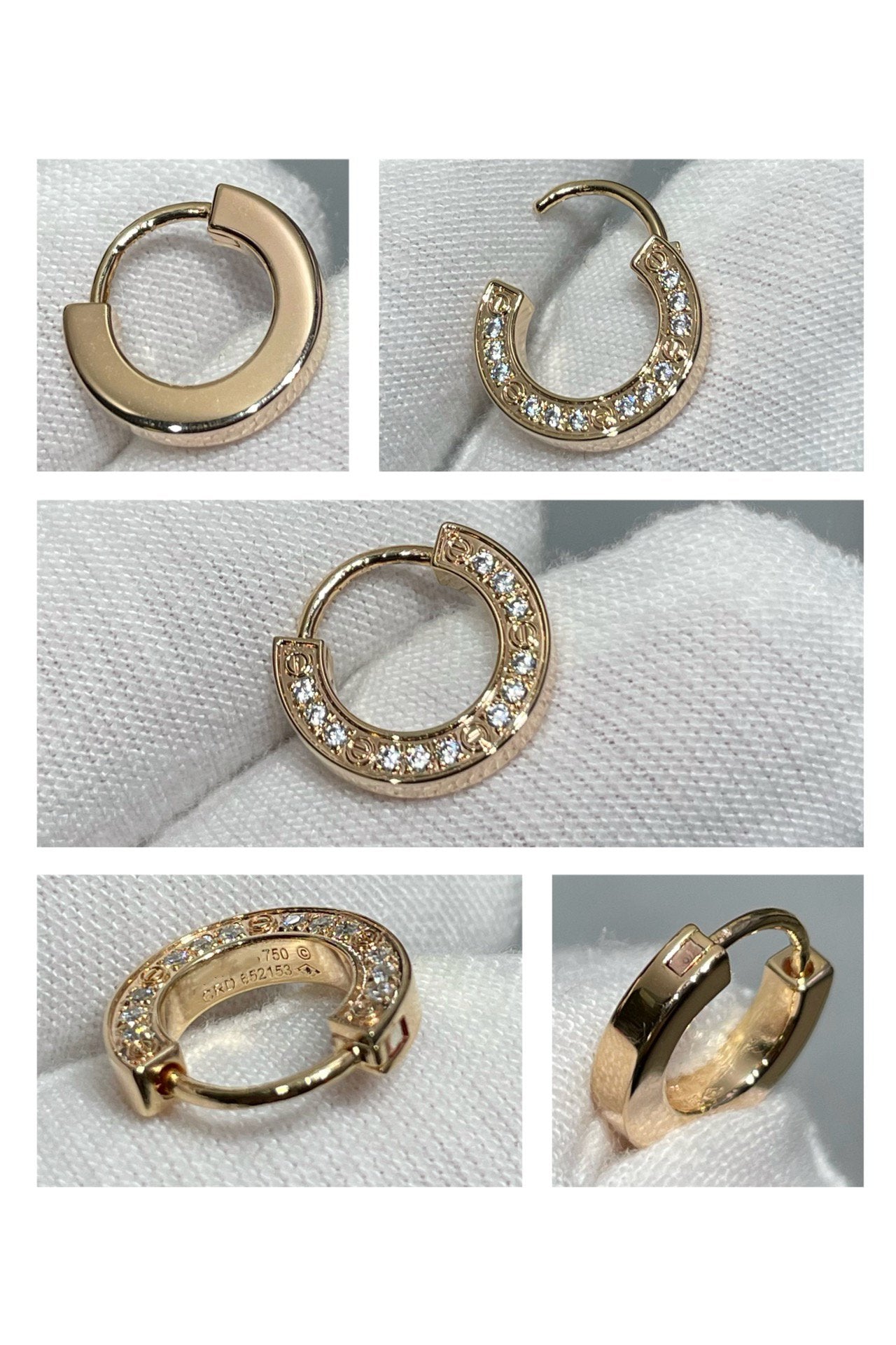 [Violet JW]LOVE DIAMOND EARRINGS