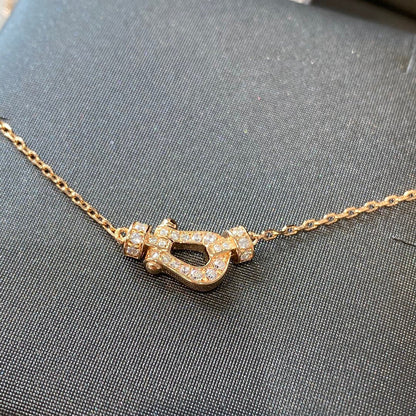 [Violet JW]FORCE 10 DIAMOND PINK GOLD NECKLACE MINI MODEL