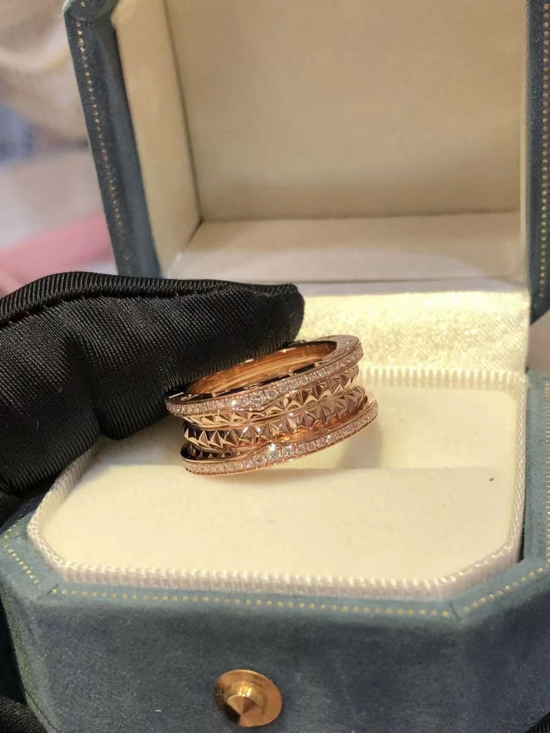 [Violet JW]ZERO 1 ROCK DIAMOND PINK GOLD