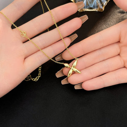 [Violet JW]LOUISETTE GOLD NECKLACE