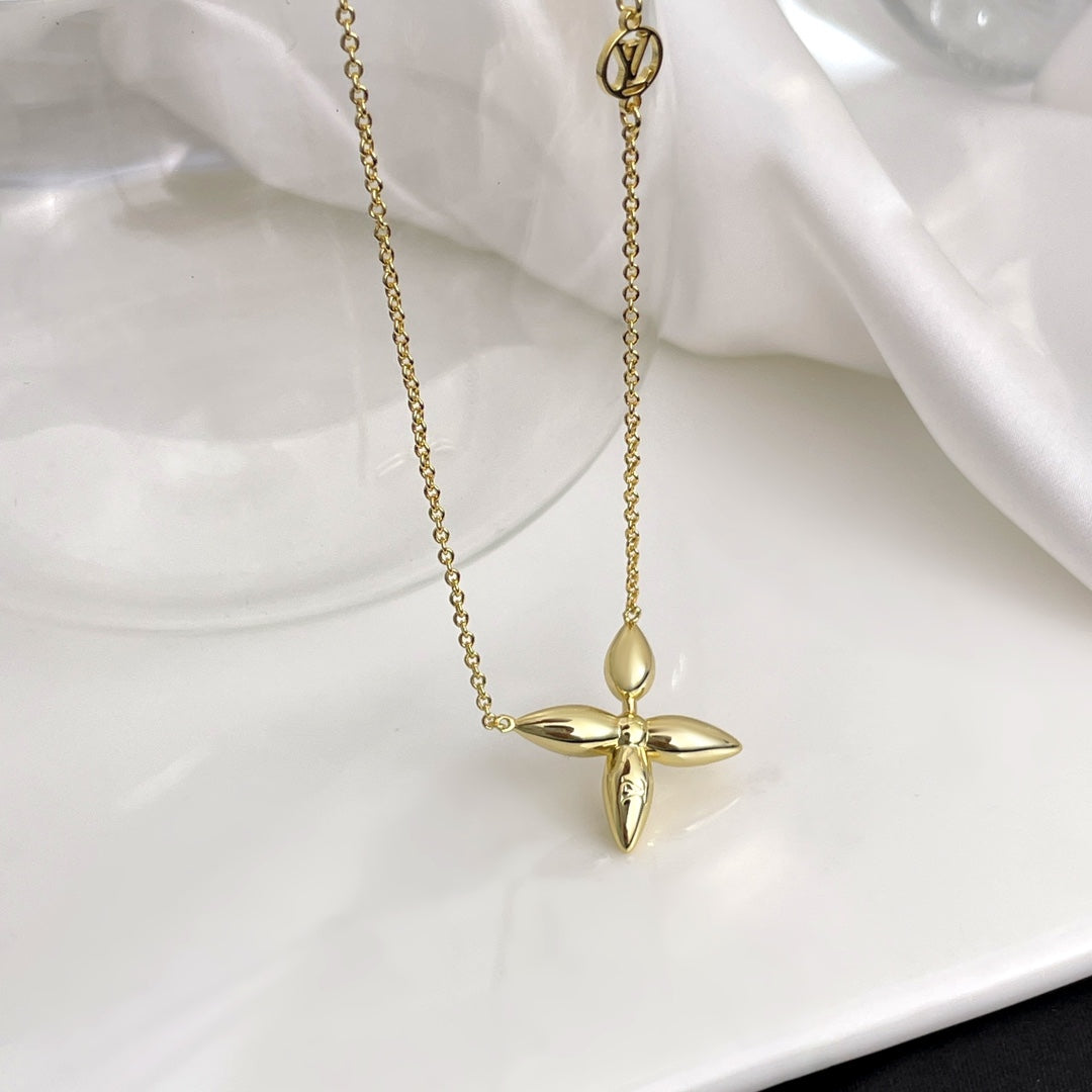 [Violet JW]LOUISETTE GOLD NECKLACE