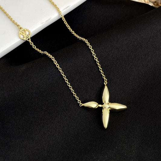 [Violet JW]LOUISETTE GOLD NECKLACE