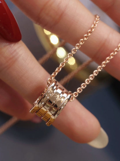 [Violet JW]ZERO 1 PINK GOLD NECKLACE