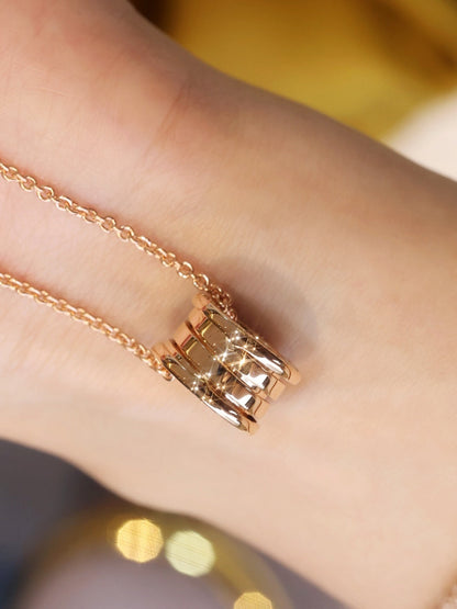 [Violet JW]ZERO 1 PINK GOLD NECKLACE