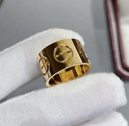 [Violet JW]LOVE 11MM LARGE RING