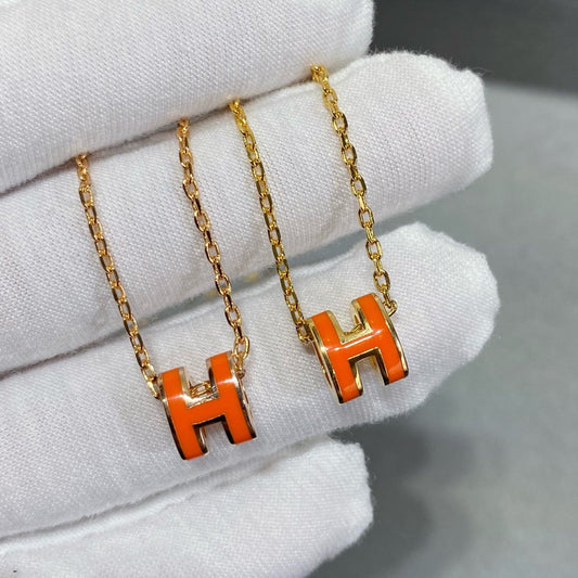 [Violet JW]MINI POP H NECKLACE