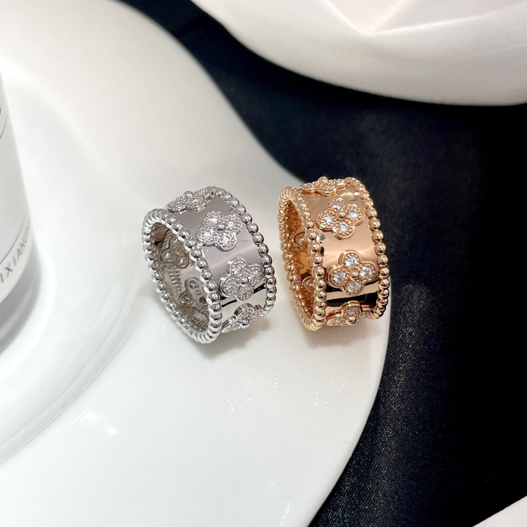[Violet JW]PERLEE DIAMOND LARGE RING