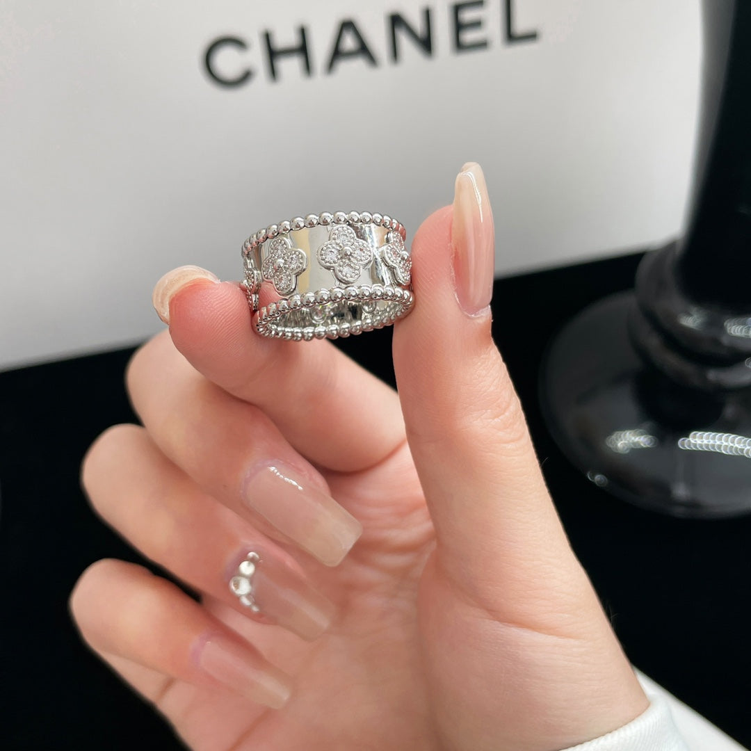 [Violet JW]PERLEE DIAMOND LARGE RING