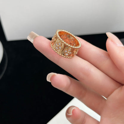 [Violet JW]PERLEE DIAMOND LARGE RING
