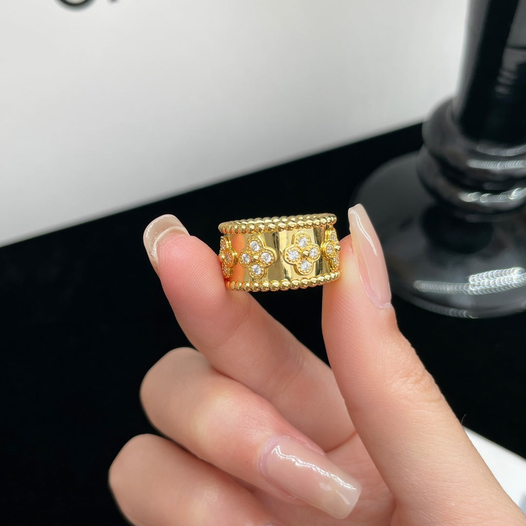 [Violet JW]PERLEE DIAMOND LARGE RING