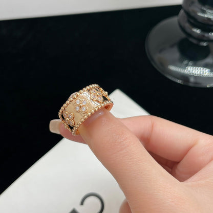 [Violet JW]PERLEE DIAMOND LARGE RING