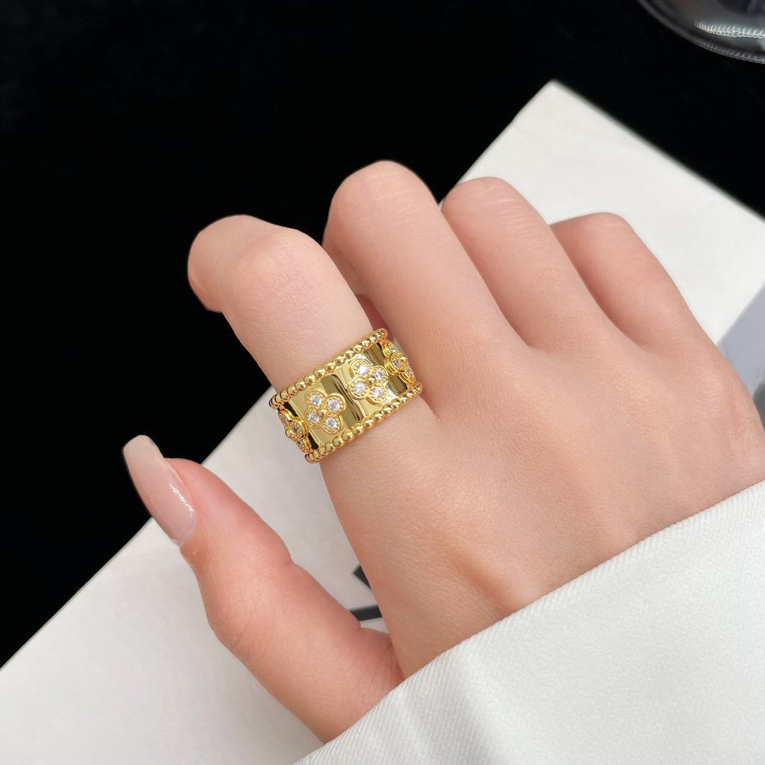 [Violet JW]PERLEE DIAMOND LARGE RING