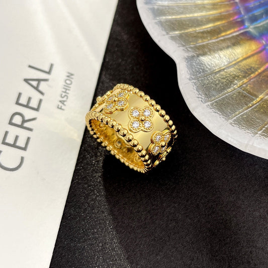 [Violet JW]PERLEE DIAMOND LARGE RING