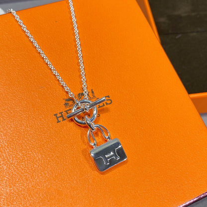 [Violet JW]CONSTANCE PEDANT SILVER NECKLACE