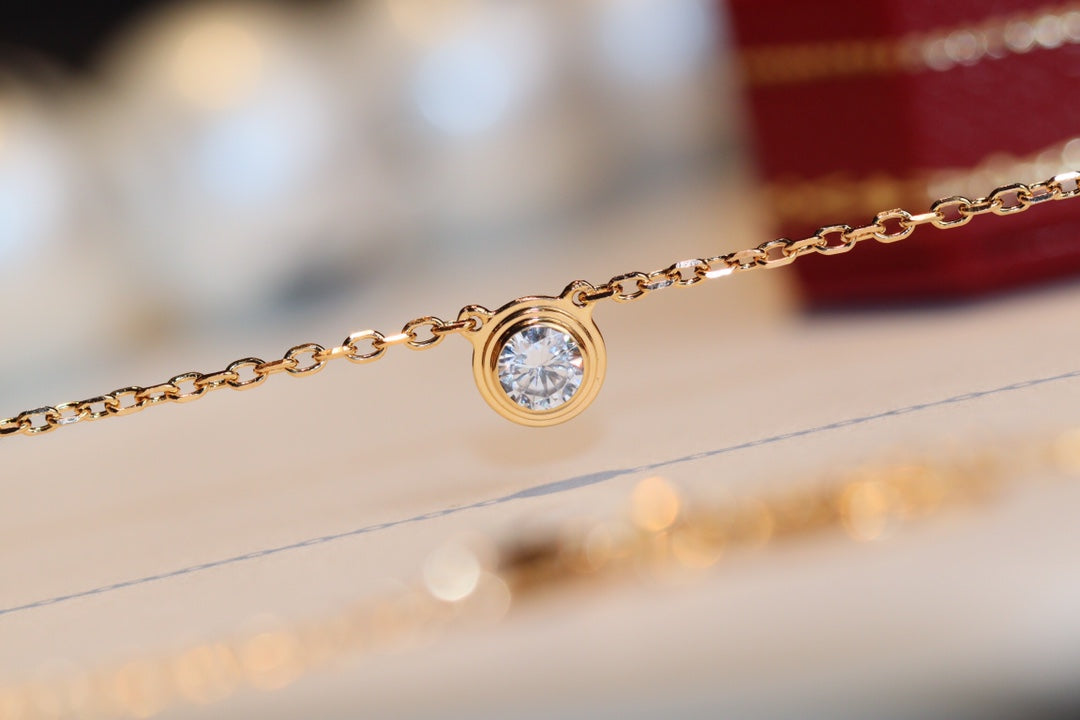 [Violet JW]DAMOUR DIAMOND NECKLACE