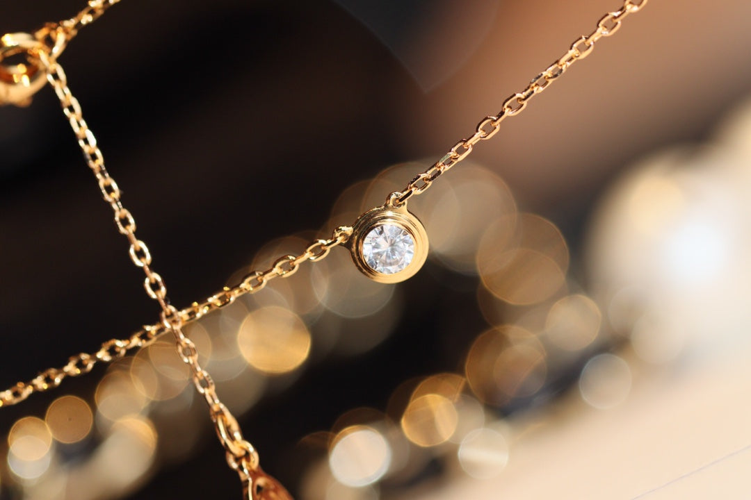 [Violet JW]DAMOUR DIAMOND NECKLACE