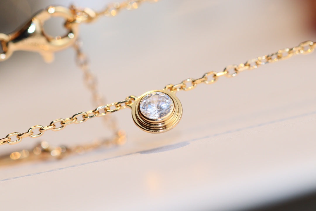 [Violet JW]DAMOUR DIAMOND NECKLACE