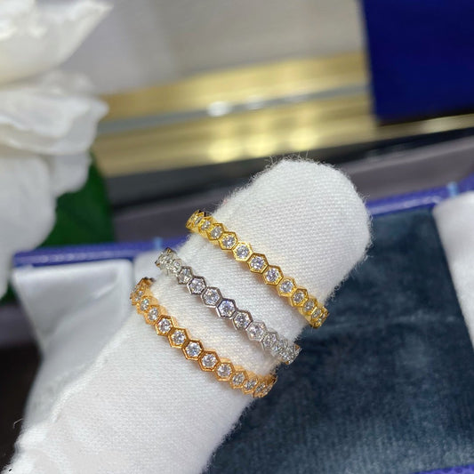 [Violet JW]BEE LOVE DIAMOND PAVED SMALL RING