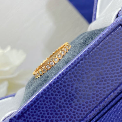 [Violet JW]BEE LOVE DIAMOND PAVED SMALL RING