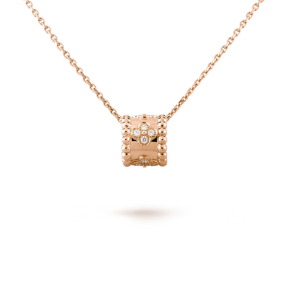 [Violet JW]PERLEE PEDANT NECKLACE GOLD / ROSE GOLD