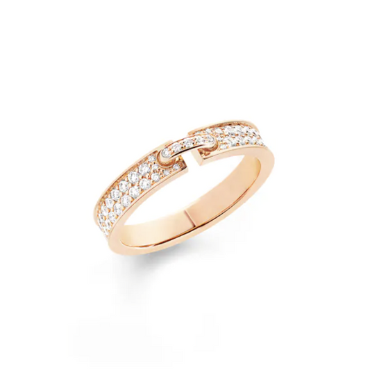 [Violet JW]ALLIANCE LIENS VIDENCE PAVED DIAMOND 4MM RING