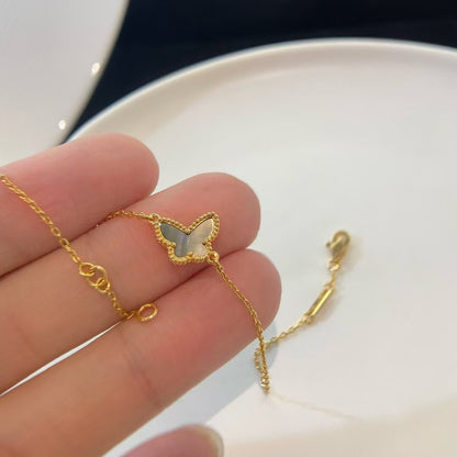 [Violet JW]BUTTERFLY GREY FRITILLARY BUTTERFLY BRACELET