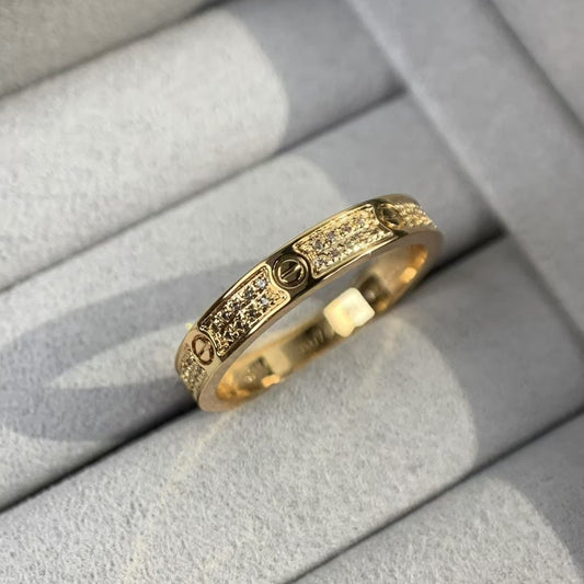 [Violet JW]LOVE RING 2.65MM DIAMOND