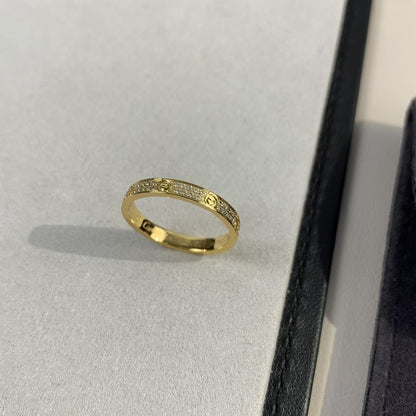 [Violet JW]LOVE RING 2.65MM DIAMOND