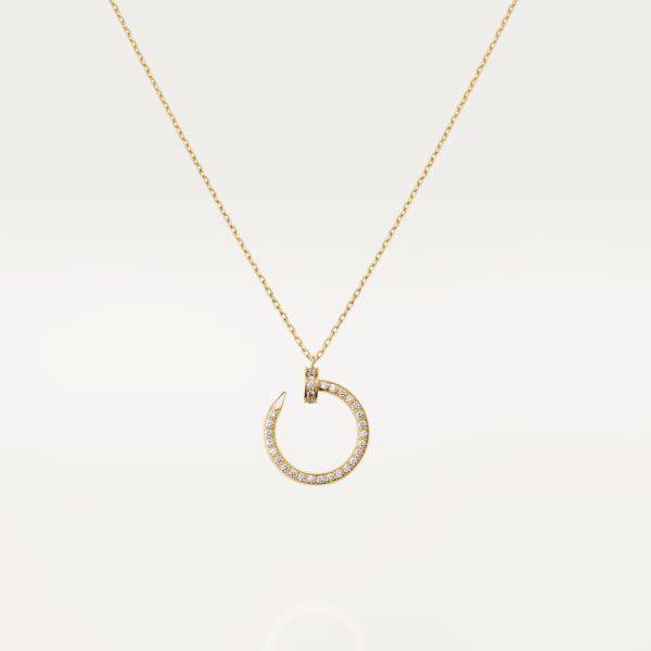[Violet JW]JUSTE NECKLACE GOLD DIAMONDS
