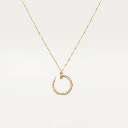 [Violet JW]JUSTE NECKLACE GOLD DIAMONDS