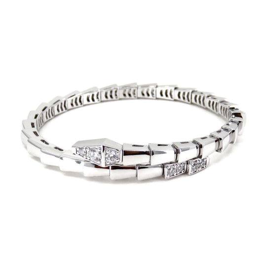 [Violet JW]SERPENTI BRACELET DIAMONDS SILVER