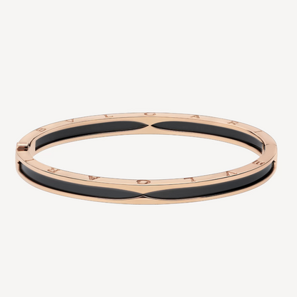 [Violet JW]ZERO 1 PINK GOLD WITH BLACK CERAMIC BRACELET
