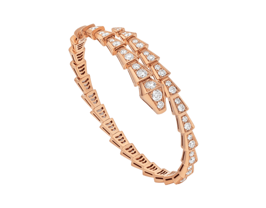 [Violet JW]SERPENTI BRACELET 6.8MM PINK GOLD DIAMOND