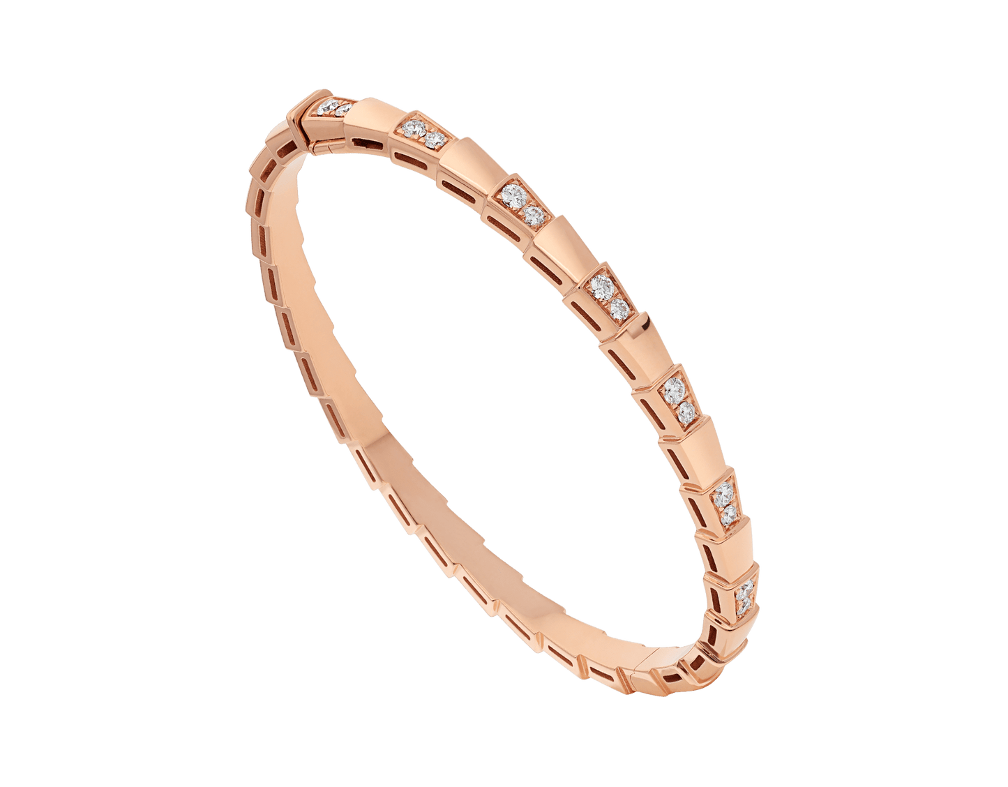 [Violet JW]SERPENTI SMALL BRACELET PINK GOLD DIAMOND