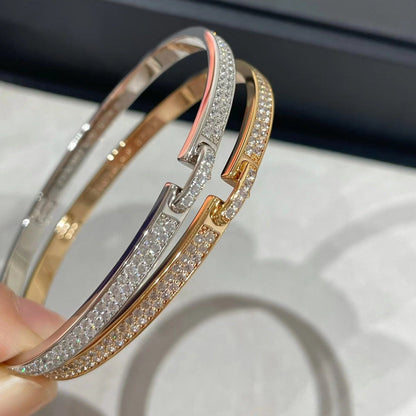 [Violet JW]LIENS VIDENCE DIAMOND PAVED BRACELET