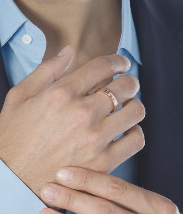 [Violet JW]ALLIANCE LIENS VIDENCE DIAMOND 4MM RING