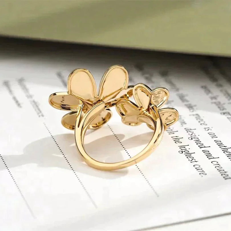 [Violet JW]CLOVER COMOS GOLD DIAMOND RING