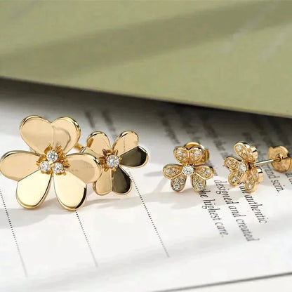 [Violet JW]CLOVER COMOS GOLD DIAMOND RING