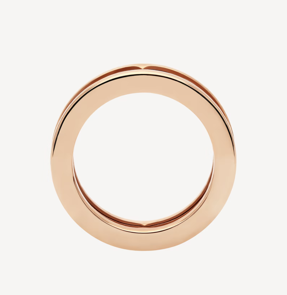 [Violet JW]ZERO 1 ONE-BAND WITH OPENWORK LOGO SPIRAL RING