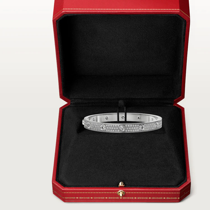 [Violet JW]LOVE BRACELET 6.1MM DIAMOND-PAVED 10 BIG DIAMONDS