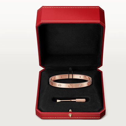 [Violet JW]LOVE BRACELET 6.1MM 4 DIAMONDS