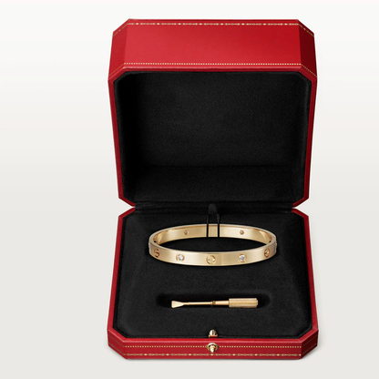 [Violet JW]LOVE BRACELET 6.1MM 4 DIAMONDS