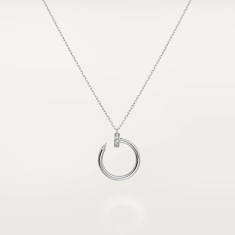 [Violet JW]JUSTE NECKLACE SILVER