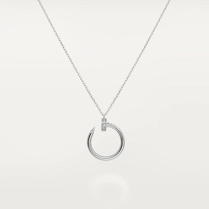 [Violet JW]JUSTE NECKLACE SILVER