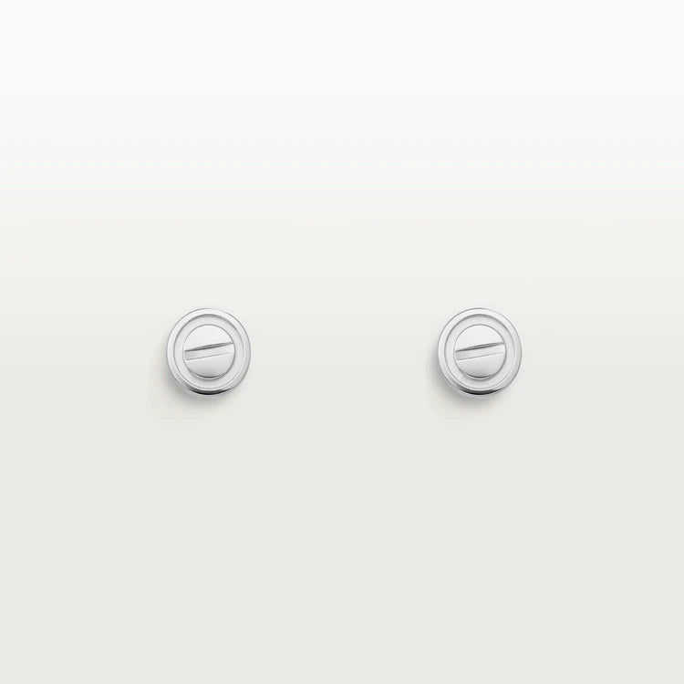 [Violet JW]LOVE EARRINGS SILVER 10MM