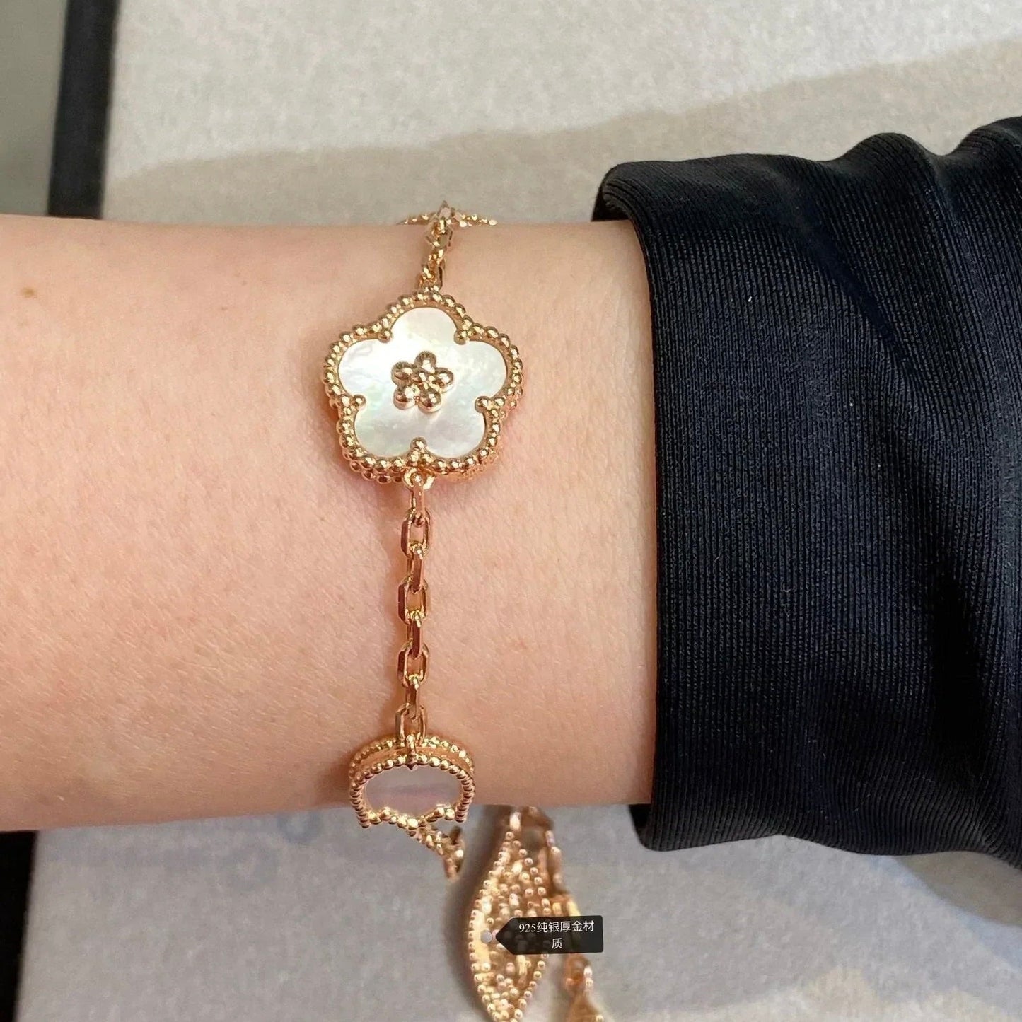 [Violet JW]LUCKY SPRING 5 MOTIF BRACELET