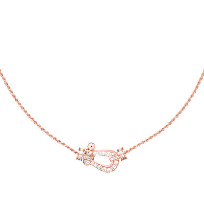 [Violet JW]FORCE 10 PINK GOLD DIAMOND NECKLACE