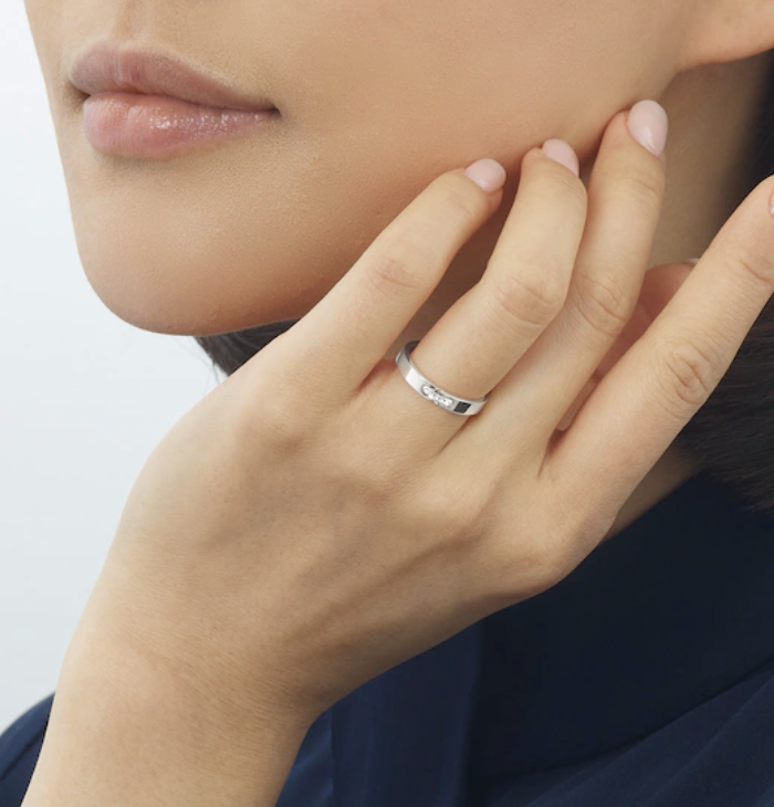 [Violet JW]ALLIANCE LIENS VIDENCE DIAMOND 3MM RING